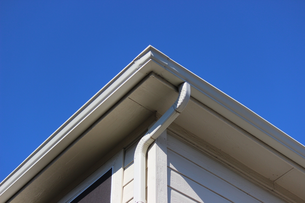 Gutter,Guard,System,At,A,Residential,House,In,Frisco,,Texas
