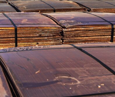 Stacks,Of,Copper,Cathodes,Await,Delivery